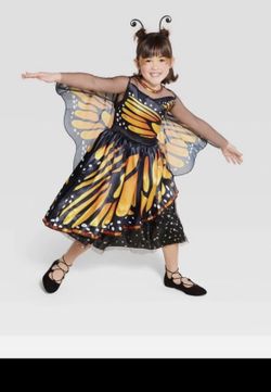 Kids Monarch Butterfly Costume