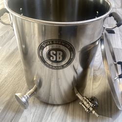 Spike brewing 10 Gallon Stainless Steel Kettle 