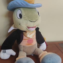Disney 32" Jumbo JIMINY CRICKET PLUSH TOY