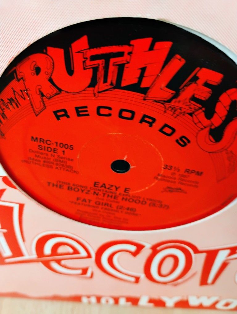 Easy E Vinyl 1987 Vinyl