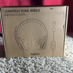 Logitech Zone Wired Headset 