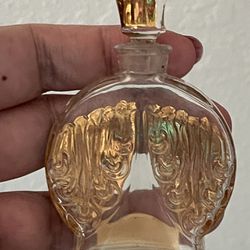 Antique Vintage FRENCH CORDAY GILD EMBOSSED TOUJOURS MOI PERFUME BOTTLE 1920’s 