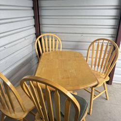 Dining Table With 4 Chairs 