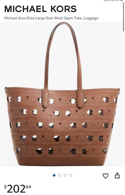 MICHAEL KORS - Black Bag / ELIZA OPEN TOTE