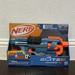 Nerf Elite 2.0 Commander RD-6 Brand New 