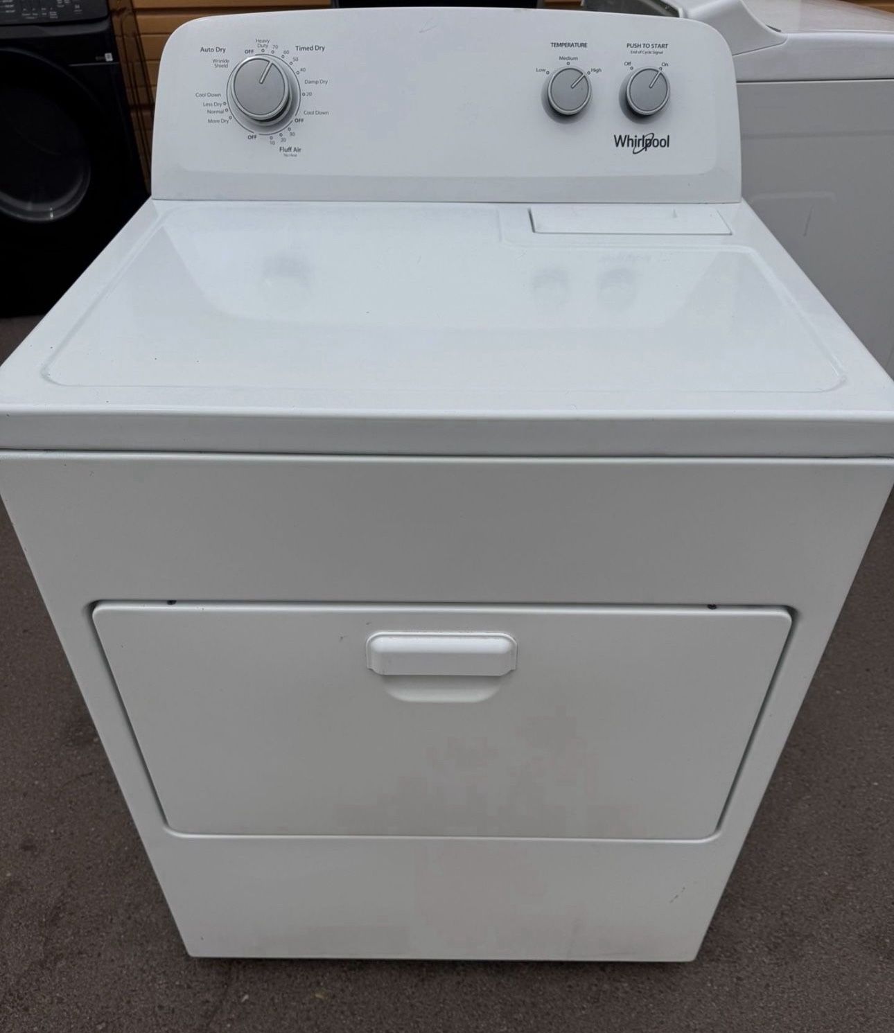 Dryer White Electric 7.0 Cu.Ft 