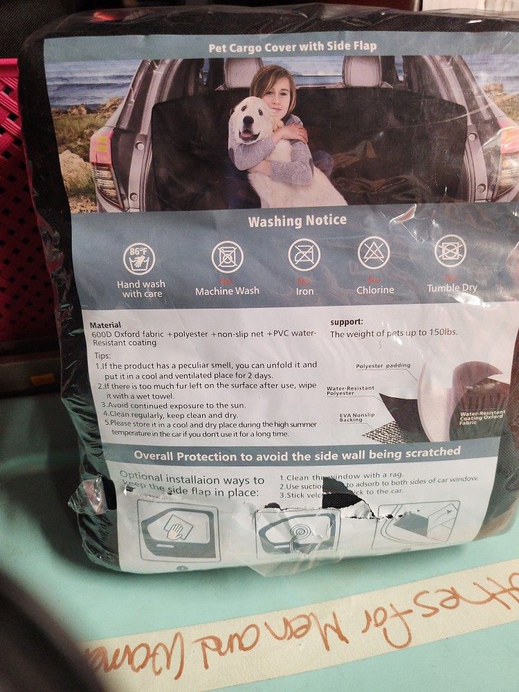 Pet Cargo Cover