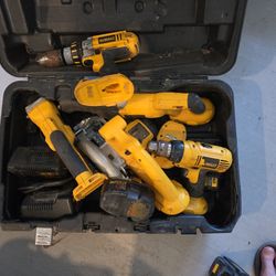 older push in style 18v dewalt kit