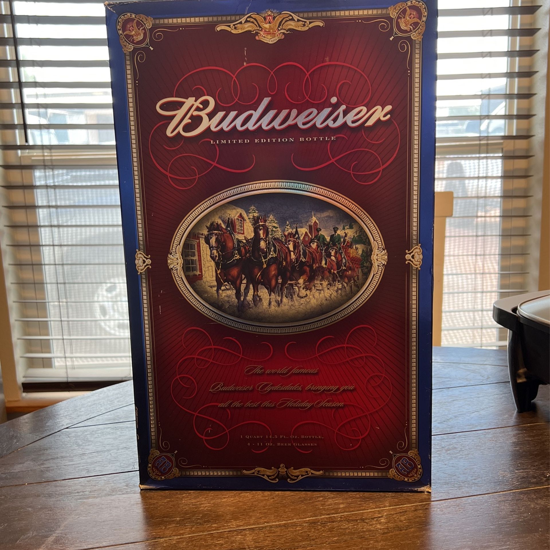 Budweiser Limited Edition Bottle 