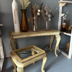 Console Table And Side Table 