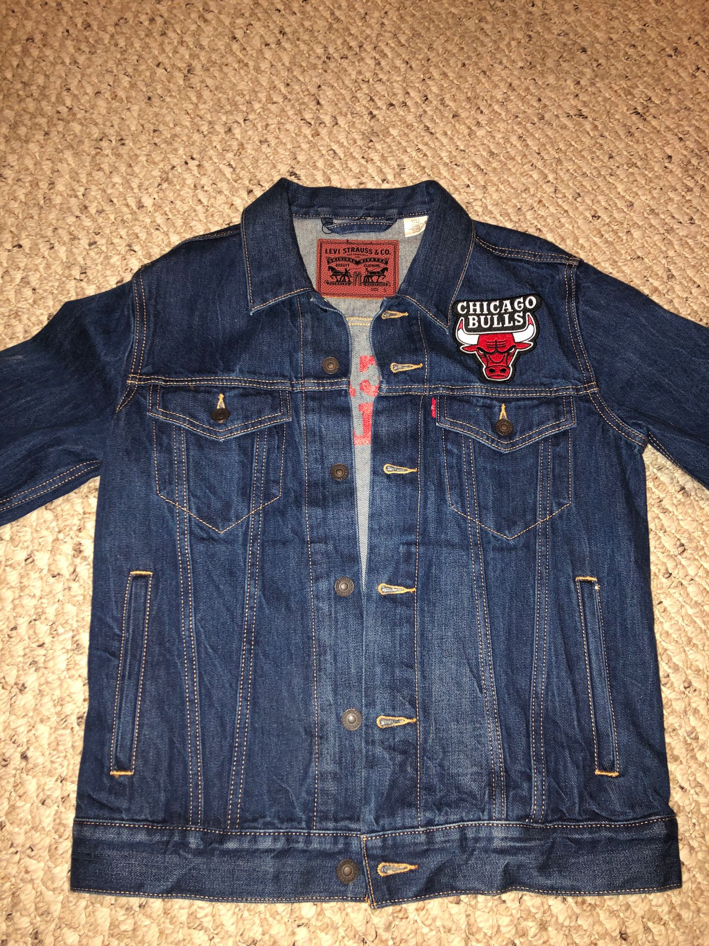 Chicago Bulls Vintage Denim Jacket