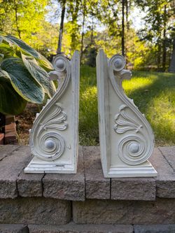 White antique looking sconces