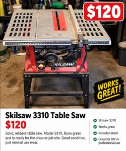 Table Saw with Stand  -