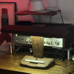 Union Made Moe Art Deco Desk Lamp Industrial Florescent Moe Brothers Light   Rare Antique Lamp 