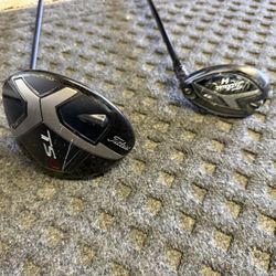 Titleist Driver & 4-Hybrid Golf Clubs 