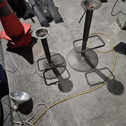 Two Adjustable Stool Bottoms