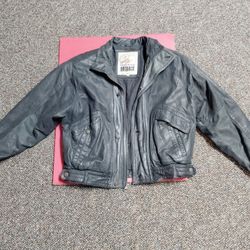 New Zealand Outback Cooper Collection Original Rugged Leather Jacket w/ Original Receipt From Dillard's 1991