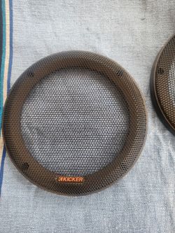Kicker Speaker Grill