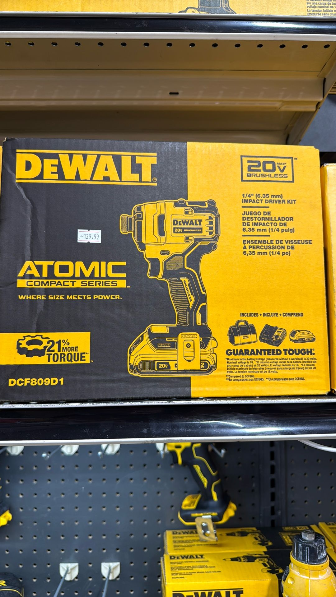 Dewalt Atomic Impact Kit