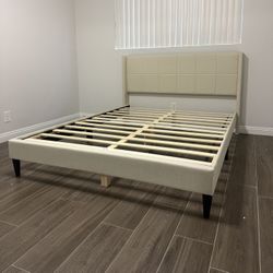 Queen Bed - No Mattress 