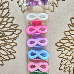 Women's Infinity Hair Clips Accessories Multicolor set