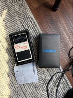 Boss chromatic tuner TU-3