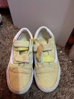 Yellow/lime vans shoes