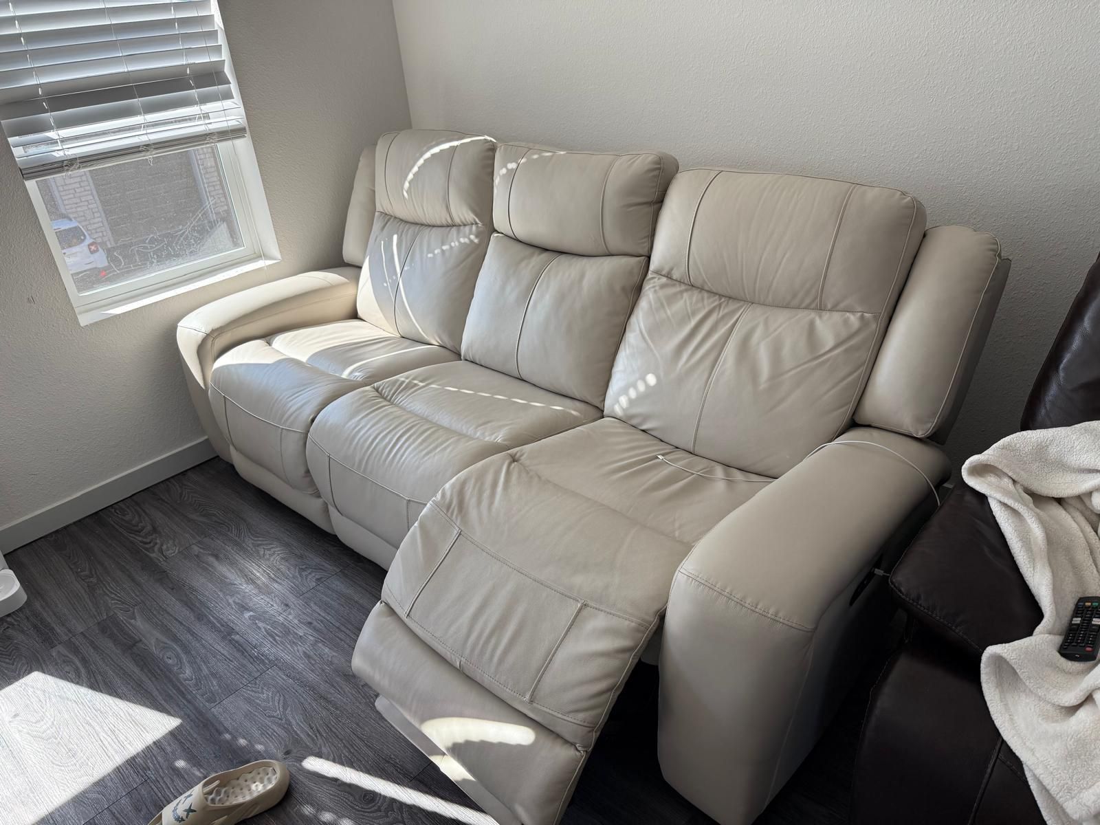 Leather Couch 