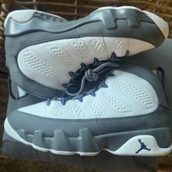Jordan 9 Retro “Flint Grey” Size 7y