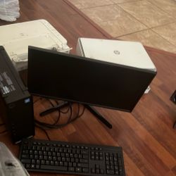 Desktop Computer Nd Printers