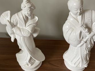 Ceramic Japanese Statues