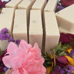 Lavender Patchouli Shea Butter Natural Handmade Cold Process Soap