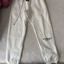 Oatmeal gray essential pants