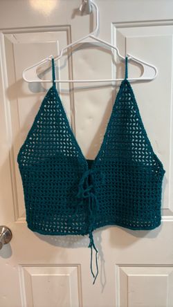 Handmade crochet tank