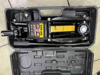 2 ton car jack with case & handle