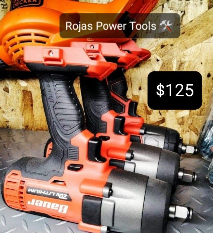 BAUER 20V 1/2IN IMPACT WRENCH (TOOL-ONLY)