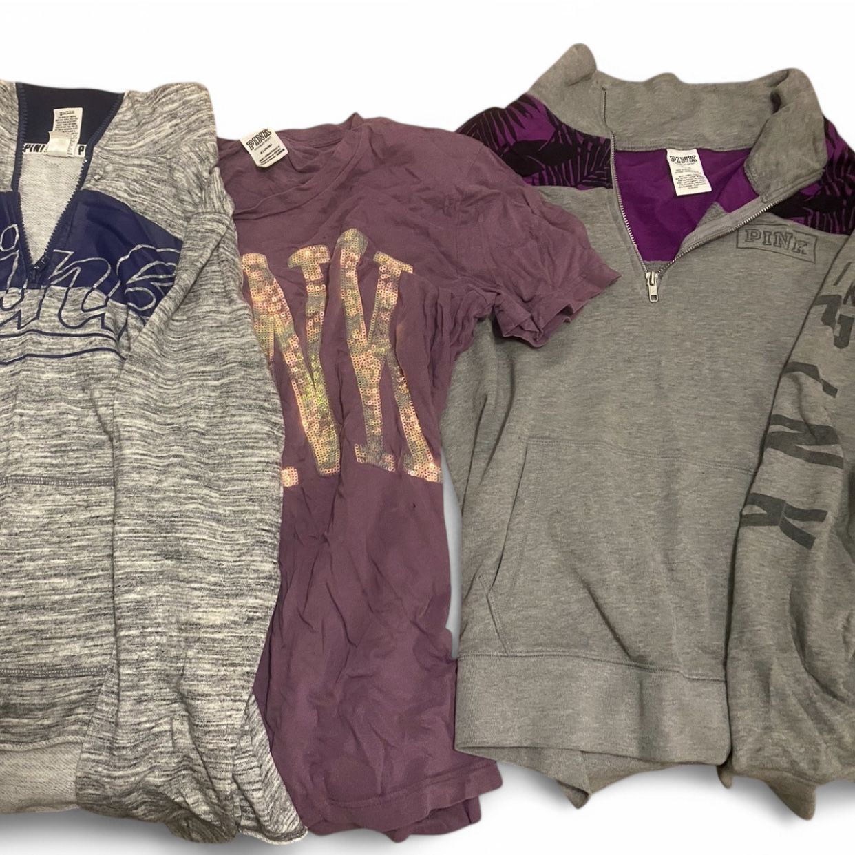 3 VS PINK shirt bundle