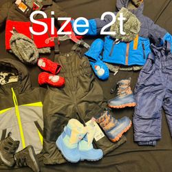 Snow Clothes Size 2t 