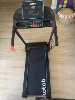 Great condition treadmill (small so easy to get in doorway)