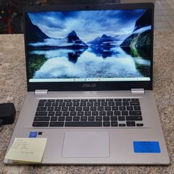Asus Chromebook C523 15.6" Laptop dual core 4gb ram 32gb HD
