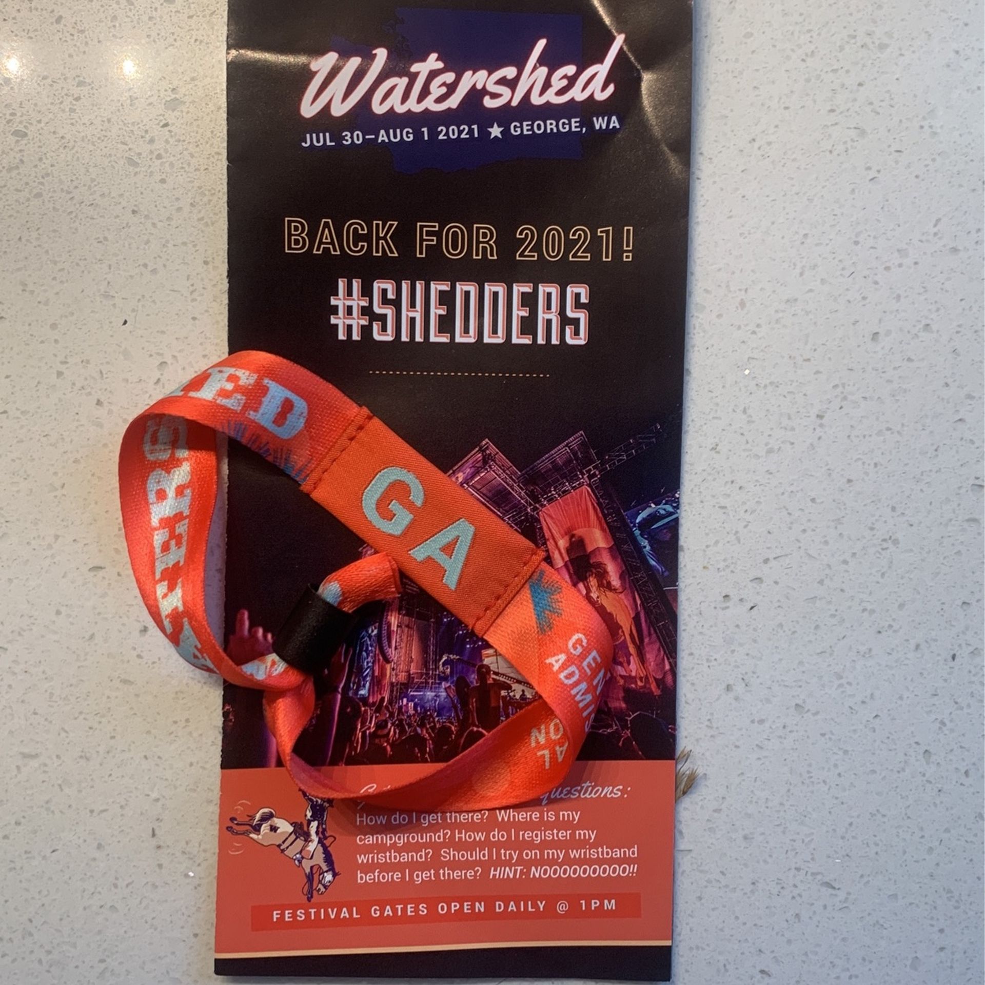 Watershed 3-Day Pass