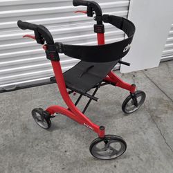 Drive Medical Nitro Euro Style Rollator Rolling Walker Aluminum Frame