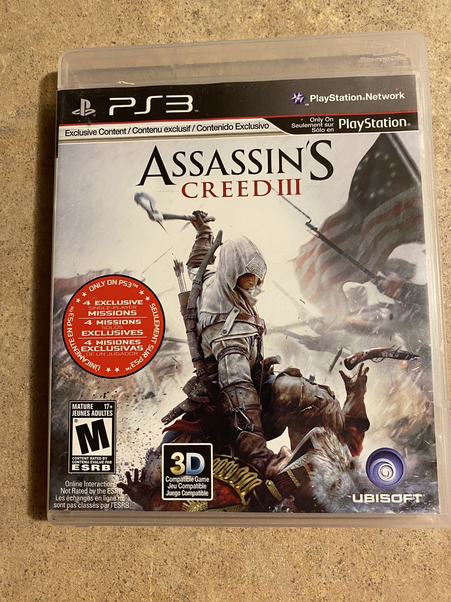 Assassin's Creed III PS3