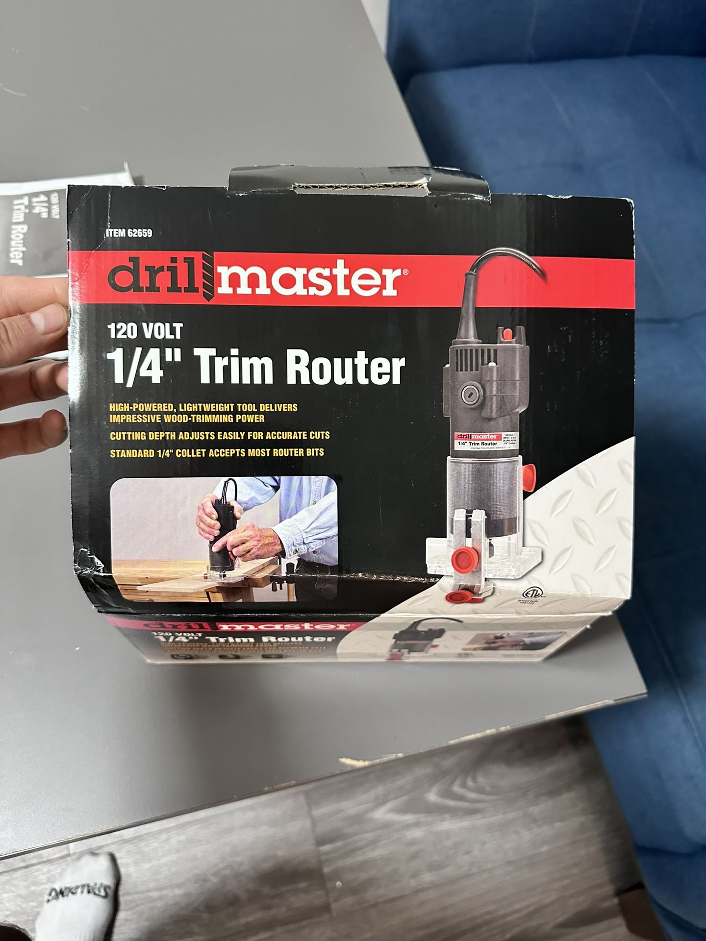 Drill Master 120 volt 1/4