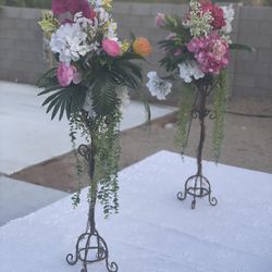Tropical Artificial Flowers, Table Topper, Wedding 