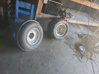 Have all four sand tires for quad runner practically new