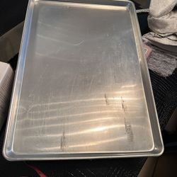 26" x 18" aluminum baking tray