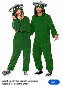Oscar the Grouch Adult Costume
