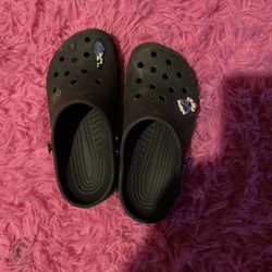 Black Crocs Without The Strap With A Free Pair Camo 