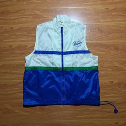 Vintage 90’s Nike Windbreaker Vest  Size M 